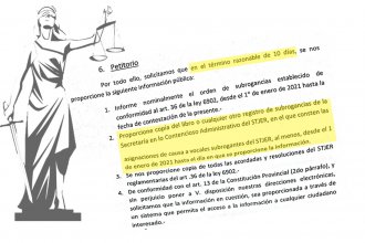 Preocupación por presuntas irregularidades en el STJ. ONG pidió explicaciones sobre la designación de jueces subrogantes