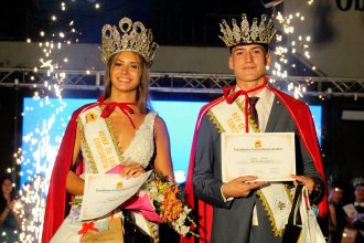 Carmela y Tiago son los nuevos reyes de los estudiantes de Concordia