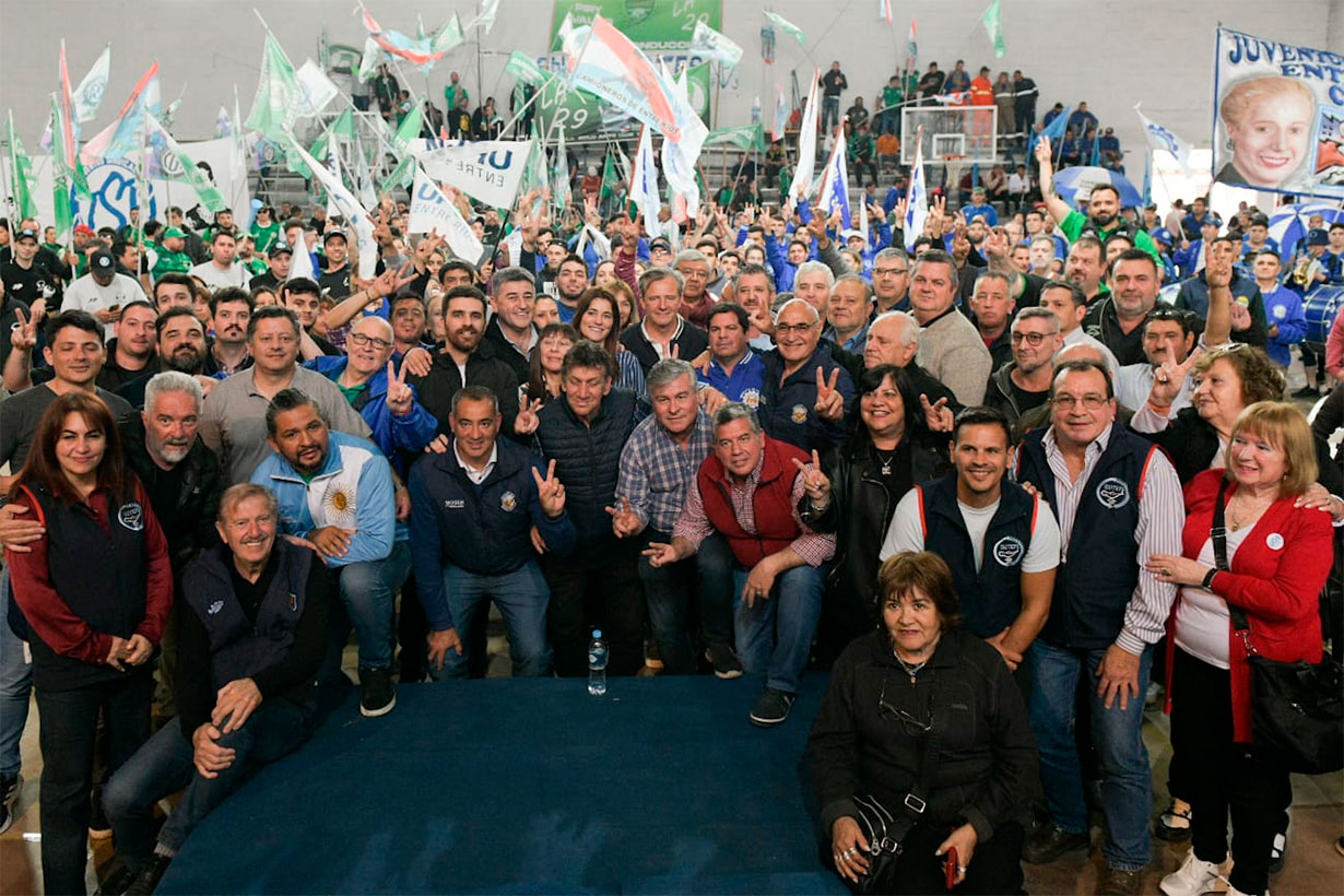 Bahl, “bendecido” por las siete regionales de la CGT Entre Ríos ...