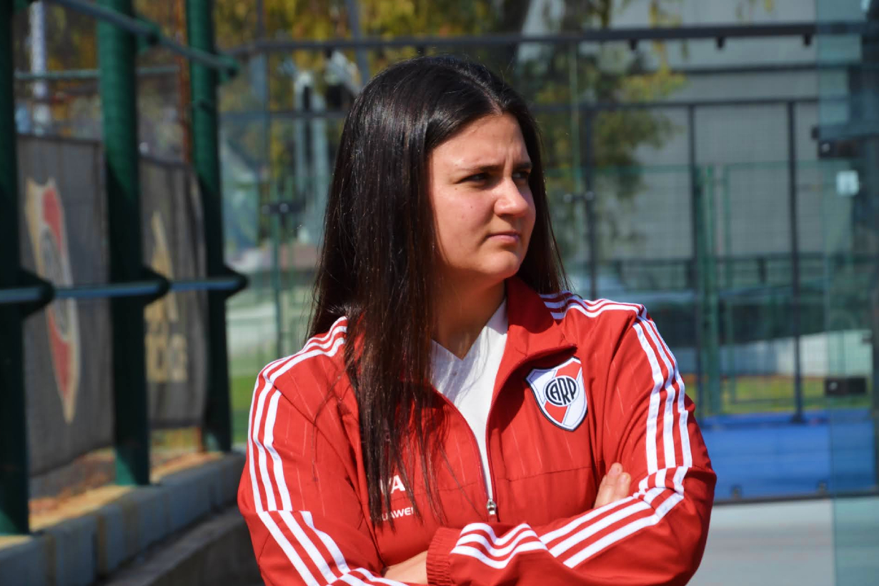 La entrerriana juega en River Plate.