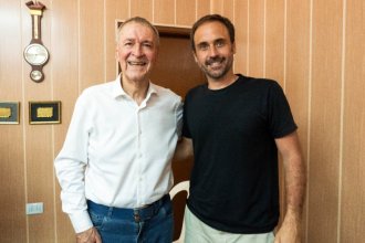 Socialista entrerriano se fotografió con Schiaretti y lo comparó con Frigerio