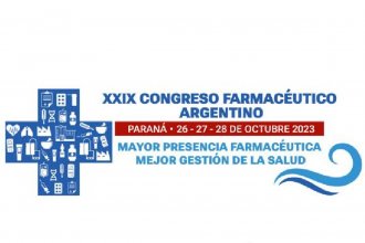 Bajo el lema "mayor presencia farmacéutica", Paraná congregará a referentes de farmacias de toda la Argentina y América del Sur