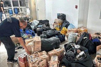 En la frontera con Uruguay, interceptaron un colectivo que llevaba contrabando valuado en $5 millones