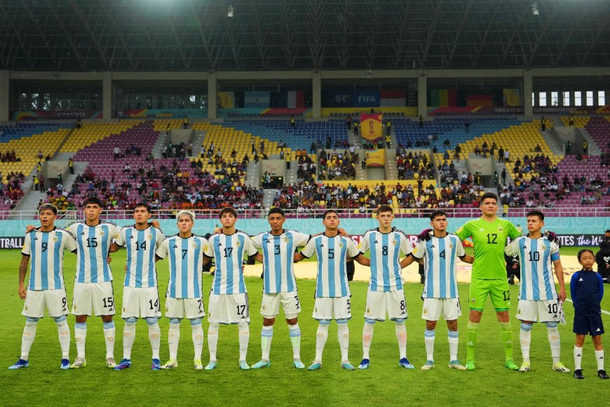 Los argentinos empataron 3-3 ante Alemania.