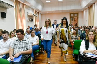 Stratta y Aluani participaron de una capacitación para autoridades comunales electas