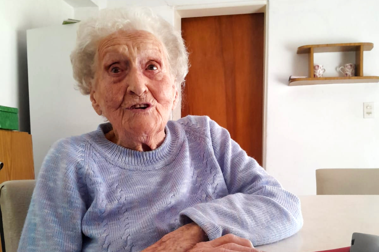 Nené compartió con los suyos su primeros 100 años.