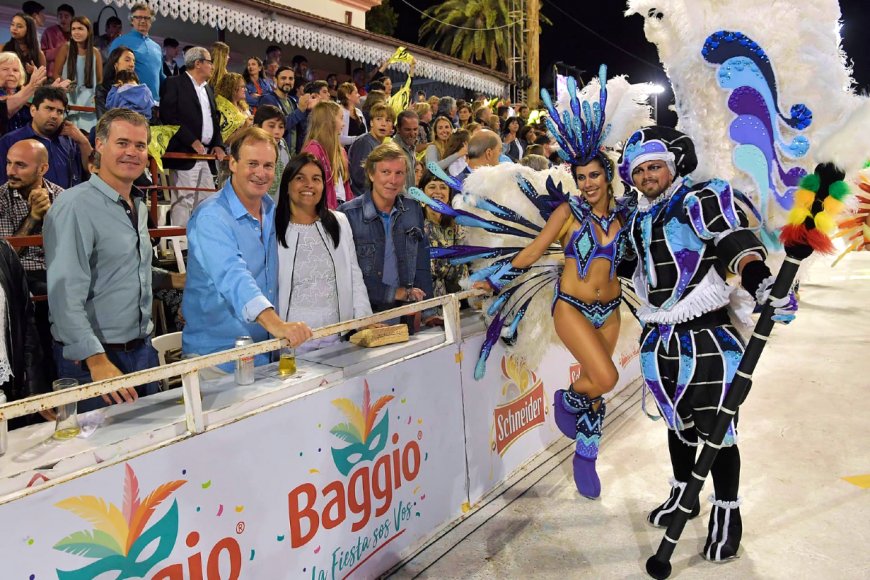Piaggio, Bordet, Ávila y Bahillo en el Carnaval.
