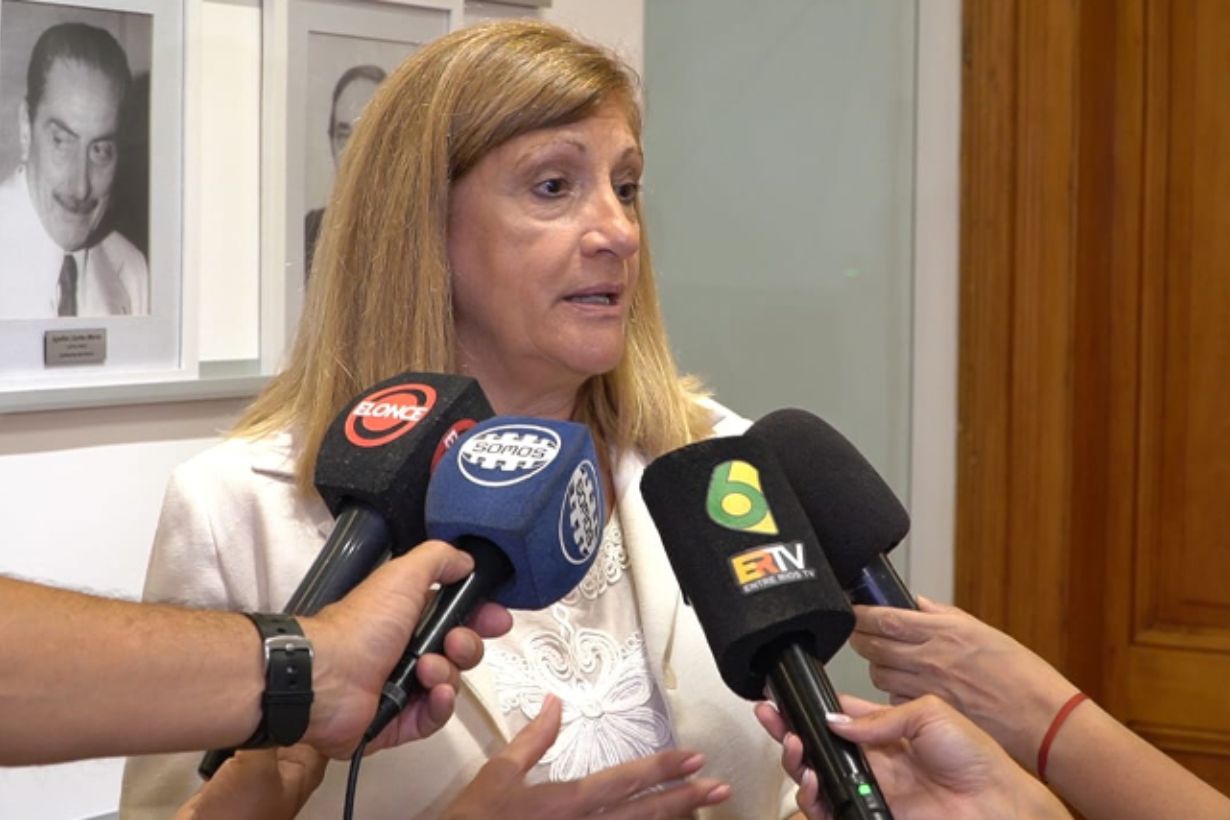 La intendenta de Paraná, Rosario Romero.