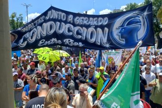 Paro nacional: Con una numerosa marcha, en Concordia protestaron contra las medidas de Milei