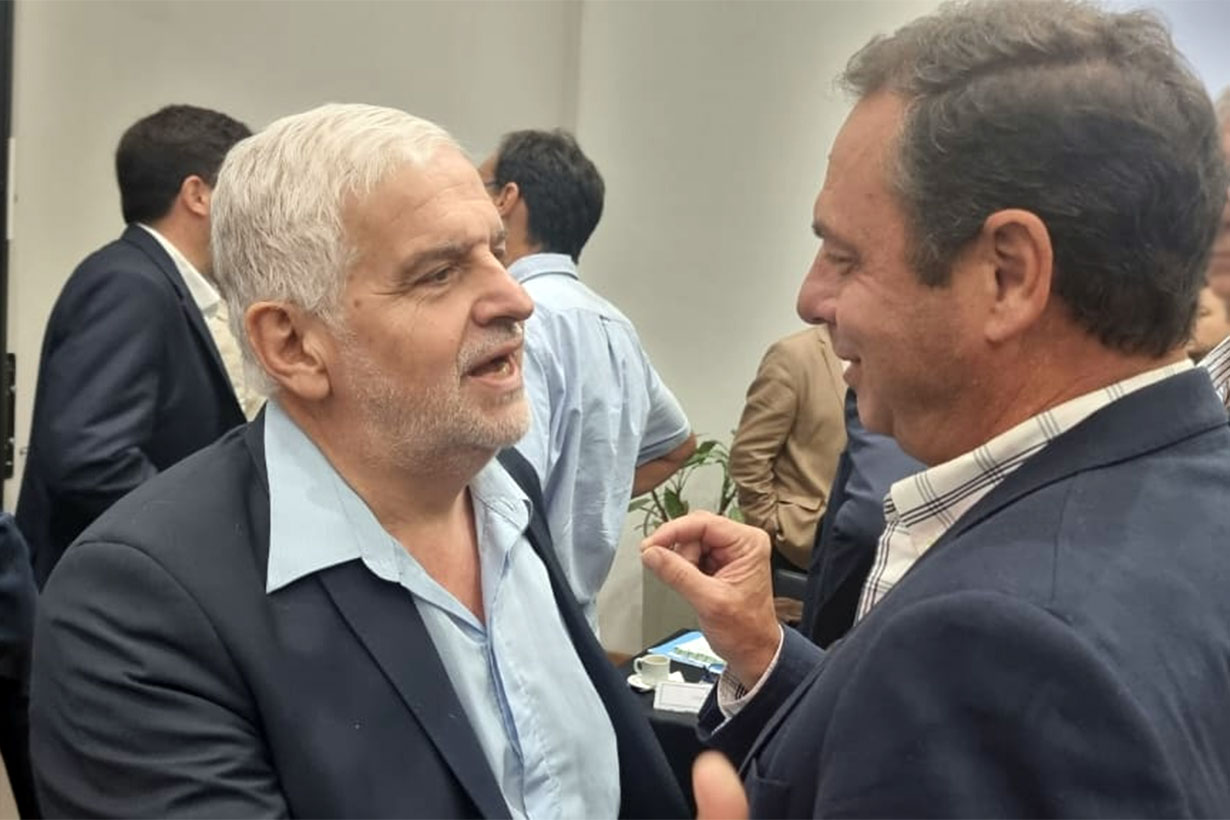Enrique Yellin con Fernando Vilella