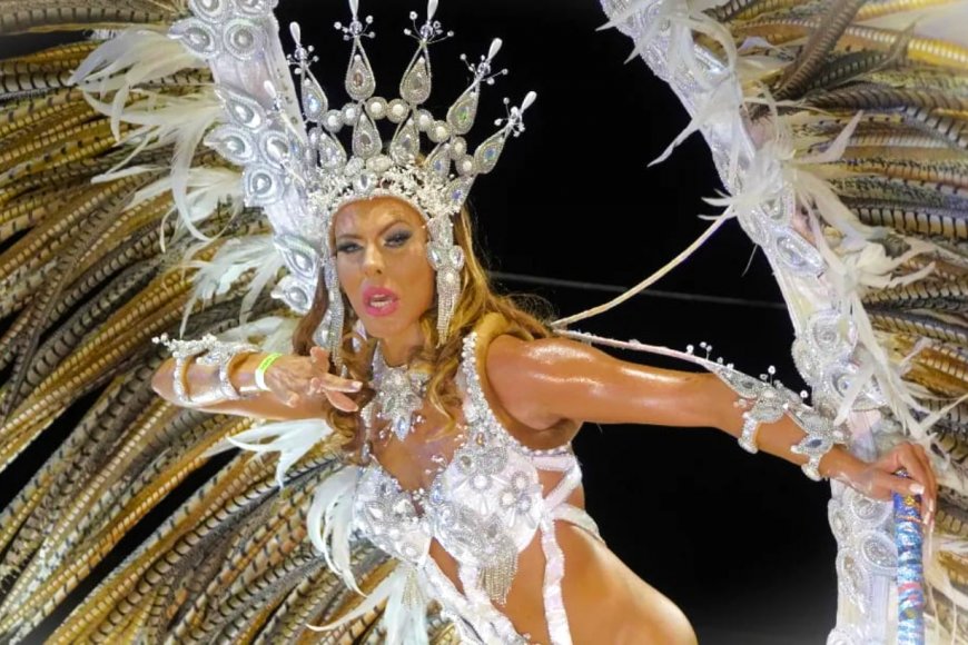 Sofía Camará, reina del carnaval de Concordia.