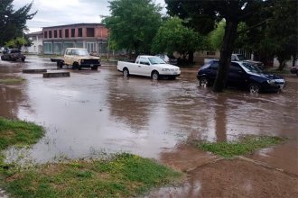 Las fuertes lluvias ocasionaron anegamientos en varias localidades entrerrianas