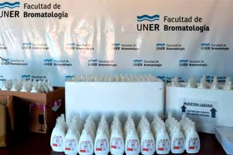 Para hacer frente al dengue, la UNER produjo 4000 envases de repelentes que se distribuirán esta semana en Gualeguaychú