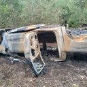 Camioneta con pedido de secuestro en Campana, estaba consumida por las llamas en un campo entrerriano