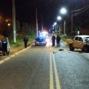 Sindicalista municipal chocó a una camioneta de la Policía de Entre Ríos