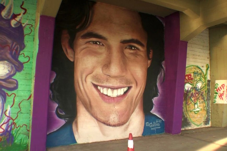 El mural en Puente de Alta, en Salto.