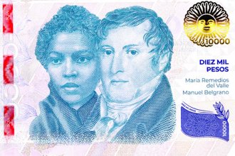 El BCRA pone en circulación el billete de 10.000 pesos y explica cómo identificarlo