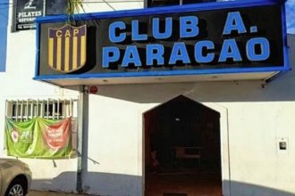 Presidente de Paracao denunció que delincuentes le robaron la plata recaudada para la construcción de un salón para el club