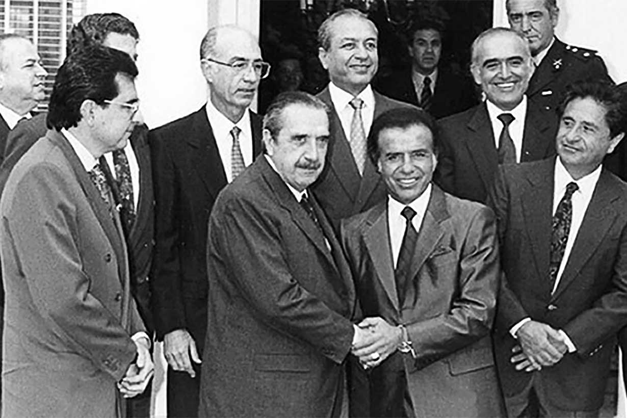 El acuerdo Menem-Alfonsín posibilitó la reforma