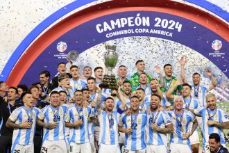 Argentina venció a Colombia y es bicampeón de la Copa América