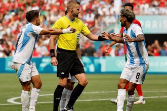 Anularon el segundo gol de Argentina y cayó con Marruecos en un debut olímpico insólito