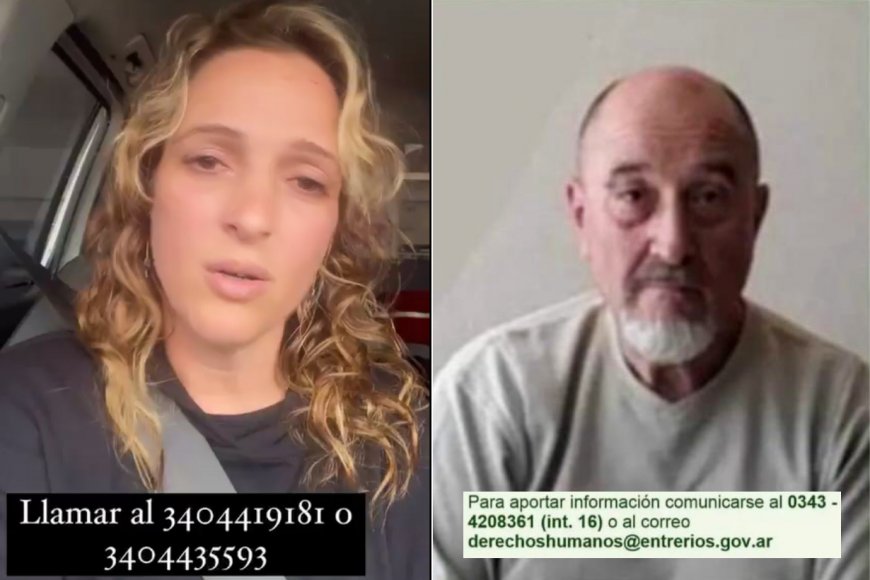 Melisa busca a su papá, desaparecido en Entre Ríos