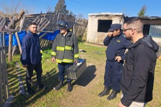 Signos de homicidio y robo en la casa quemada donde hallaron una persona sin vida