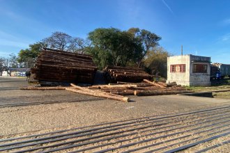 Poco antes de llegar la estación de Concordia, descarriló parte de una formación ferroviaria