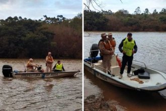 En el río Uruguay, Prefectura realiza operativo para prevenir la pesca ilegal