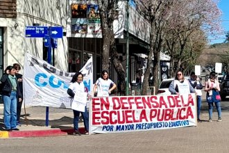 Once puntos que Agmer Colón reclama al CGE: obras sin finalizar y “emergencia en los comedores escolares”