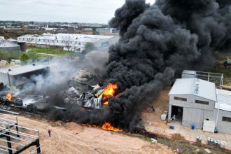 Pedirán informes sobre el siniestro que devoró una fábrica del parque industrial