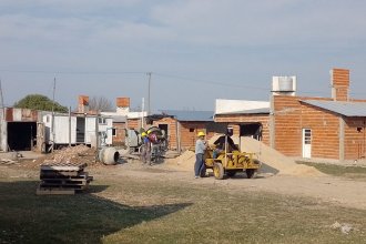 Provincia reactivó la construcción de 48 viviendas que estaban paralizadas