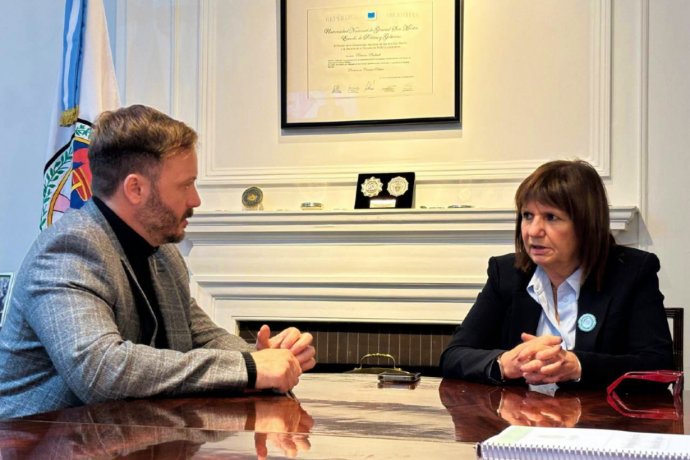 Ante el pronóstico de tormentas, la ministra Bullrich suspendió su visita a Concordia