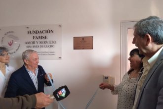 Con la presencia del ministro Grieve, se inauguró el “Hogar de los Abuelos”. El lunes comienza el traslado de residentes del hospital