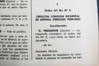 El gobierno provincial recordó los 40 años de la entrega del informe de la Conadep