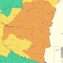 Casi todos los departamentos entrerrianos, en alerta naranja por tormentas fuertes