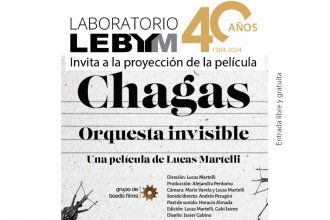 Laboratorio cumple 40 años y convoca a reflexionar con una película sobre el mal de Chagas