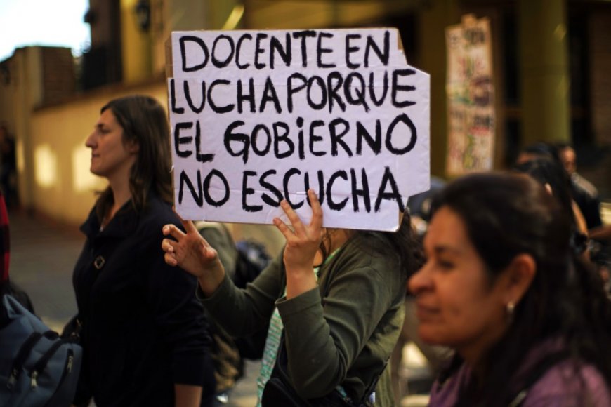 Marcharán este martes (foto: La Lucha en la calle)