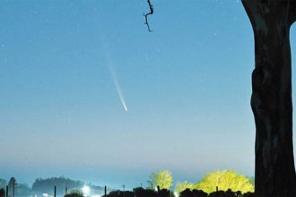 Fotografiaron al “Cometa del siglo” desde la costa del río Uruguay