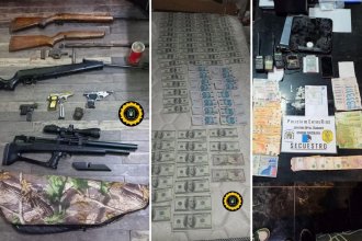 Once detenidos durante allanamientos por venta de drogas en tres ciudades entrerrianas