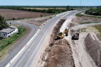 Vialidad mostró los avances del primer tramo de transformación en autovía de la Ruta 18