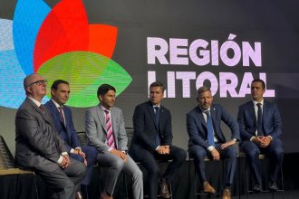 Frigerio firmó el Tratado de la Región Litoral e hizo reclamos a Nación por la represa de Salto Grande