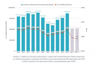 Nación reduce aún más su aporte para financiar la educación. Desaparece el programa “Conectar Igualdad”