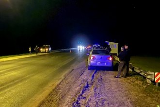 Conductor de un vehículo municipal falleció tras ser chocado por un camión en la ruta