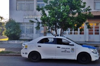 Un alumno y su padre fueron con cuchillos a la escuela. Hubo disturbios y una mujer terminó detenida