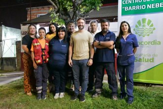 Azcué valoró el centro de salud con horario nocturno del barrio Nebel: "Tenemos en claro que debemos ser un Estado presente"