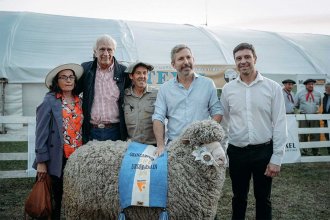 Frigerio inauguró la Expo Ovina: “No tenemos más el fondo ovino de Nación, pero lo vamos a reemplazar con esfuerzo provincial”