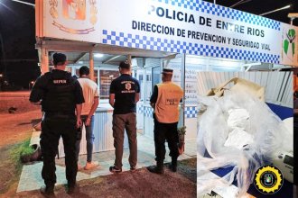 Hallazgo de droga en un colectivo acabó con pasajero detenido y un allanamiento a su domicilio