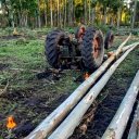 Un hombre murió aplastado por el tractor con el que trabajaba