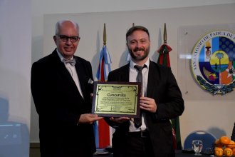 Tras la entrega de un reconocimiento, Concordia integra oficialmente la ruta del Art Nouveau
